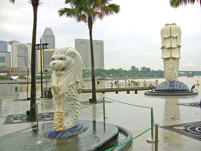 Ghé Thăm Công Viên Sư Tử Biển Merlion (Merlion Park) Ở Singapore | Địa Điểm  Du Lịch